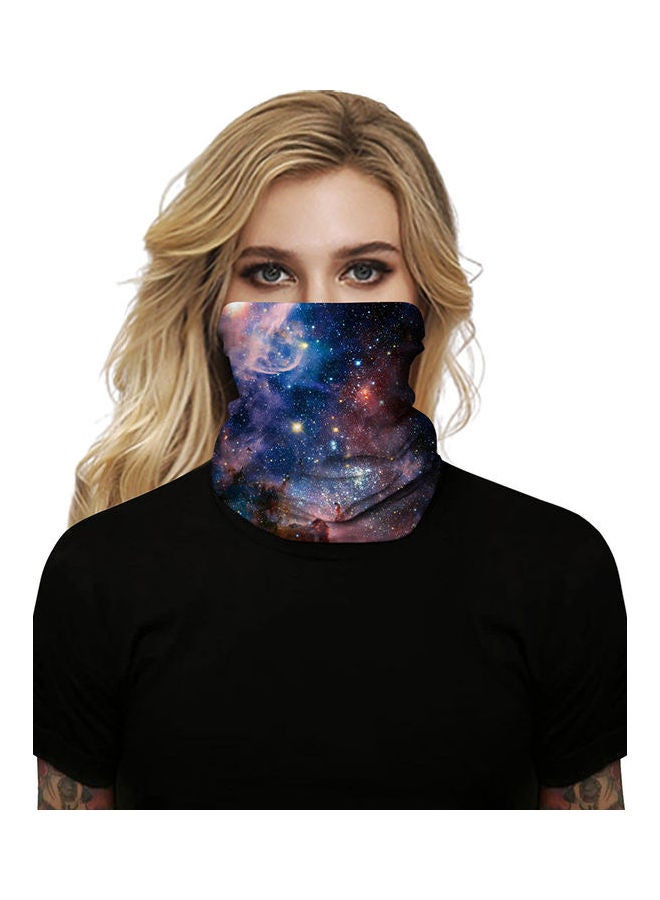 3D Art Seamless Scarf Clown Joker Face Shield Digital Print Outdoor Sports Motorcycle Ski Hiking Neck Gaiter Headwear Bandana Scarf multicolor  - Image 4