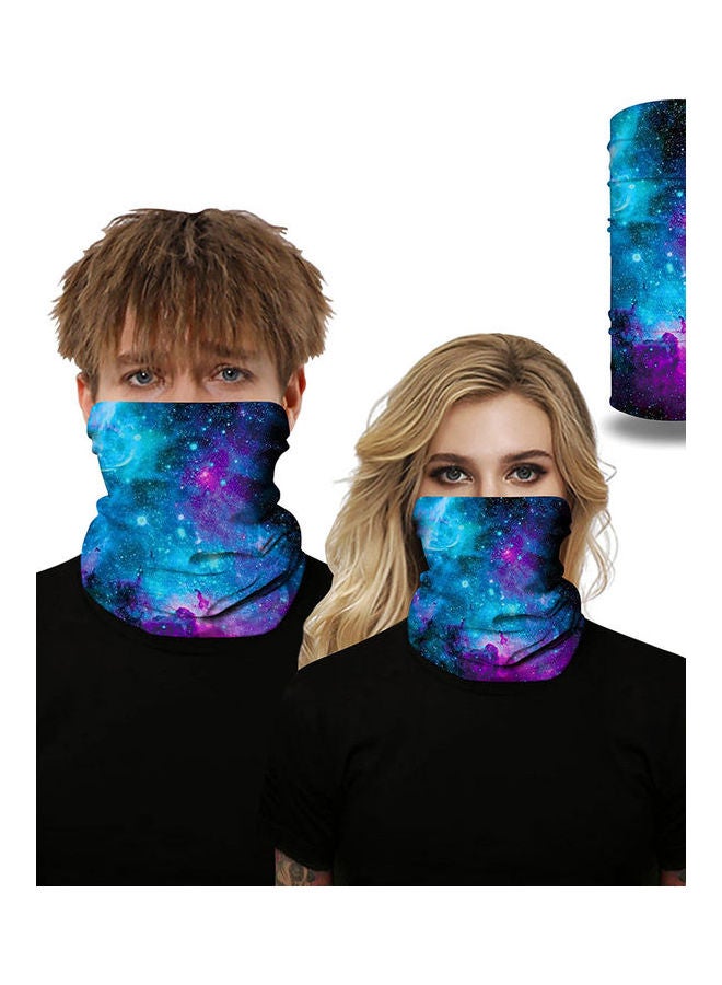 3D Art Seamless Scarf Clown Joker Face Shield Digital Print Outdoor Sports Motorcycle Ski Hiking Neck Gaiter Headwear Bandana Scarf multicolor - Image 1