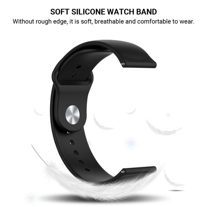 Generic - Soft Silicone Sport Watch Band - Image 1