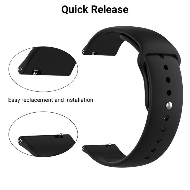 Generic - Soft Silicone Sport Watch Band - Image 1