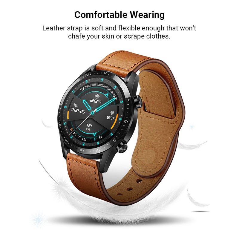 Top Grain Leather Watch Strap - Image 5