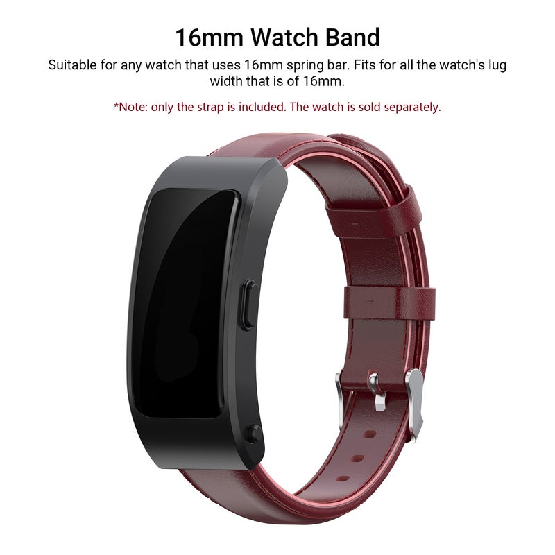 Generic - Oil Wax Leather Watch Strap - Image 1