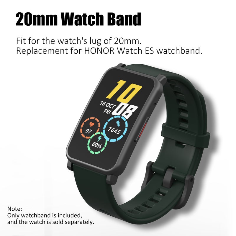 Soft Silicone Buckle Watch Strap - Image 4