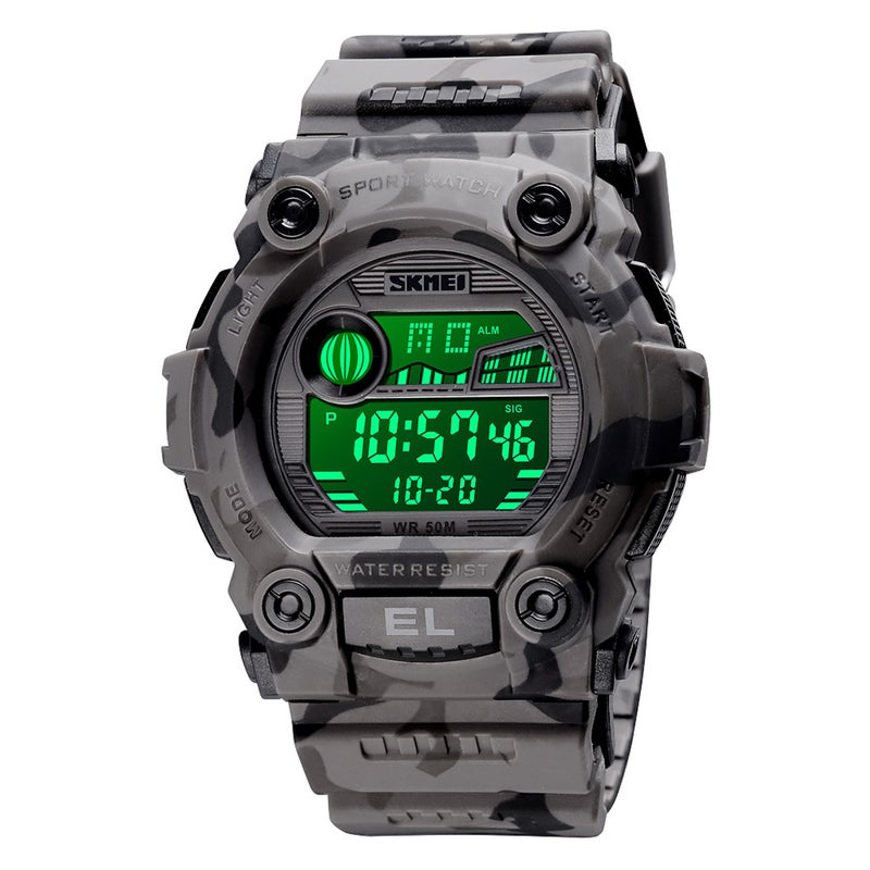 Generic - boys Digital Silicone Watch J4605GY-S-KM - Image 1