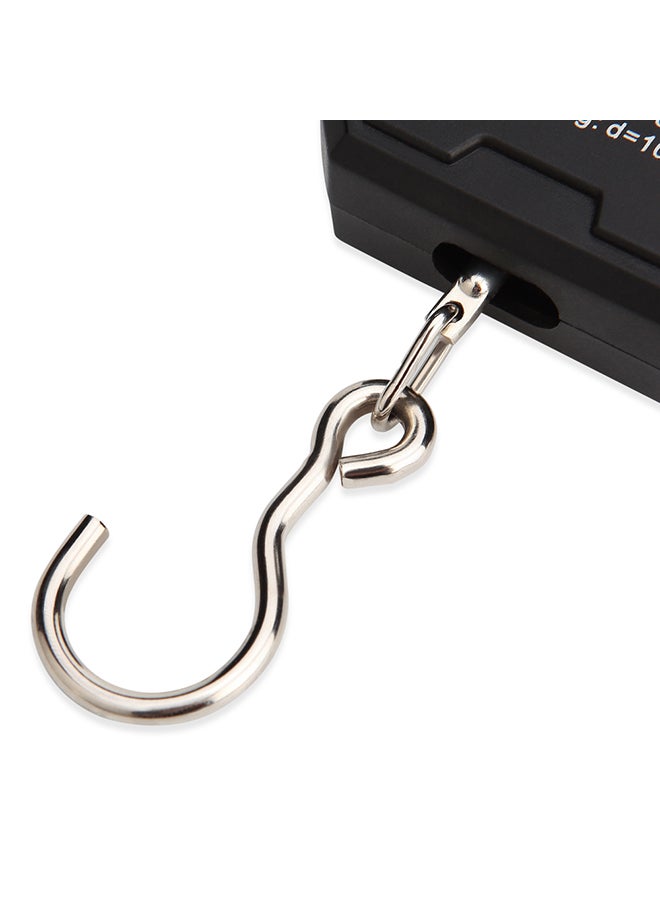 50Kg/5g LCD Digital Display Backlight Portable Hanging Hook Scale Double Accuracy Fishing Travel Mini Electronic Weighing Scale Multicolour 14.0x9.0x3.7cm - Image 3