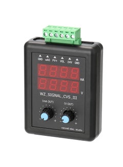 4-20mA 0-10V Signal Generator 24V Current Voltage Transmitter Signal Source Constant Current Source with Display Multicolour 15.0x10.0x8.0cm