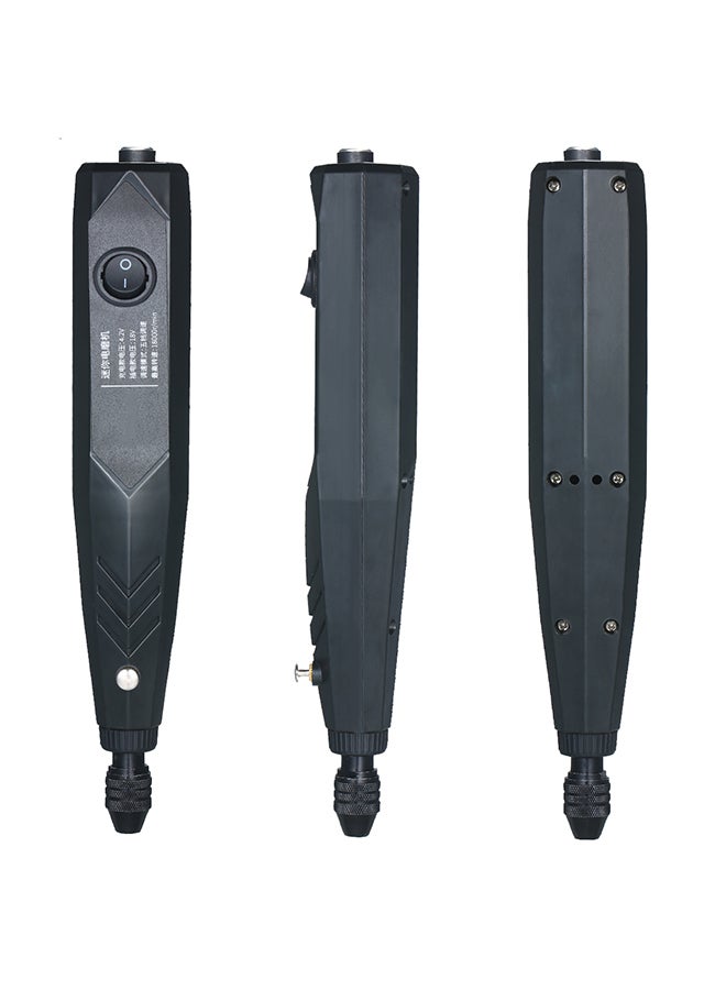 Mini Portable Multi-Functional Electric Grinder Black - Image 2