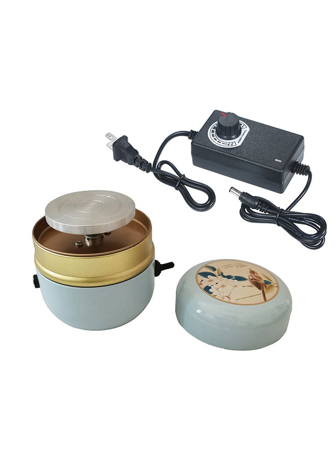 Generic - Mini Portable Electric Pottery Wheel Ceramic Machine multicolor 23.0 x 15.5 x 13.0cm - Image 1