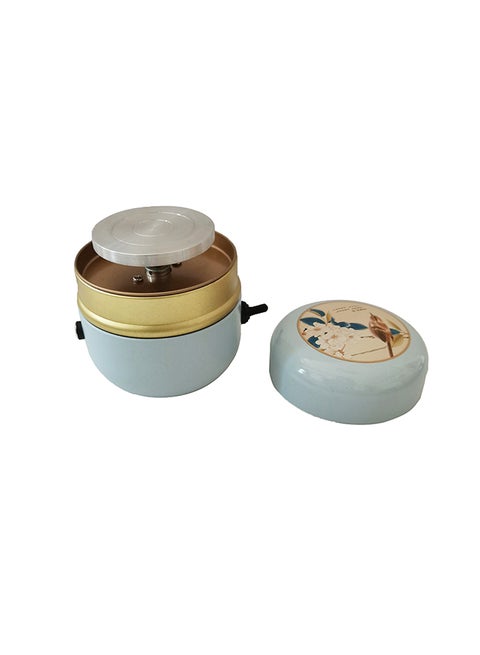 Mini Portable Electric Pottery Wheel Ceramic Machine multicolor 23.0 x 15.5 x 13.0cm