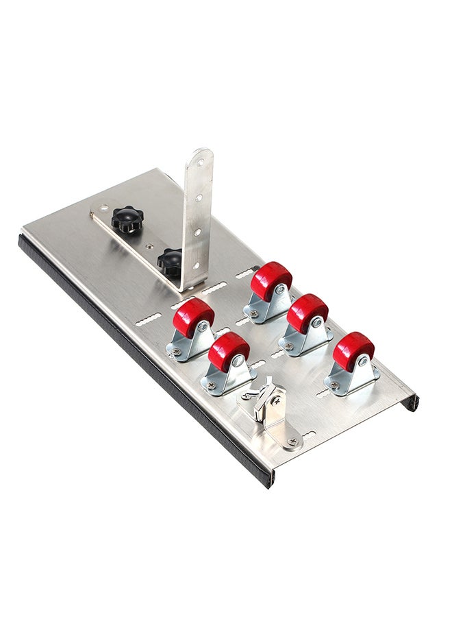 Stainless Steel Glass Bottle Cutter DIY Tool Wine Beer Bottles Cutting Tool with Five Wheels Cutting Machine Silver 30.0x16.0x5.0cm  - Image 5
