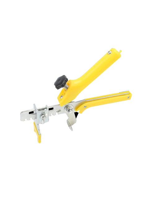 Tile Leveling System Auxiliary Tools Tile Locator Labor-Saving Plier To Push The Wedge And Tile Leveling Device Yellow 23.0x12.0x9.0cm