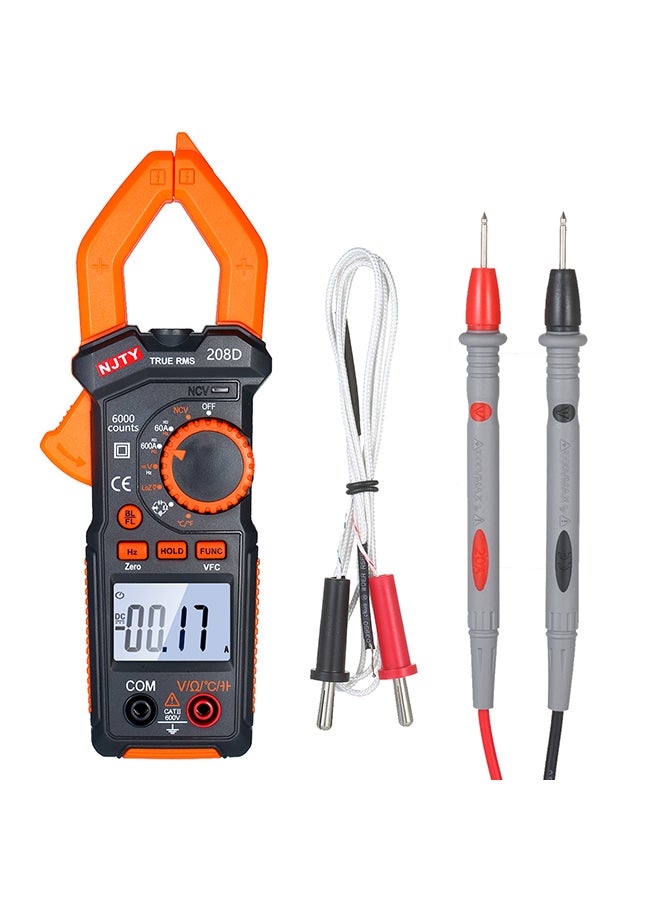 جهاز قياس رقمي بماسك متعدد الألوان 21.0x10.8x4.0سم - Image 1