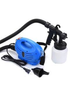 Paint Sprayer Electric Spray Gun Kit Portable Paint Sprayer Paint Spray Gun Professional Airbrush Mini Spray Machine for Painting Cars Wood Furniture 11V 650W Blue 36.0x22.0x20.0cm