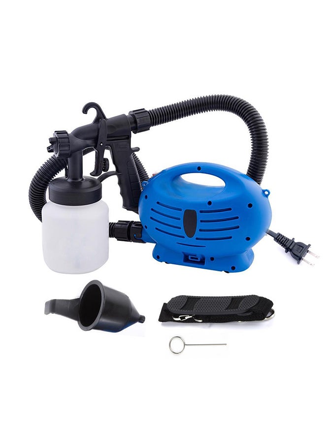 Generic - Paint Sprayer Electric Spray Gun Kit Portable Paint Sprayer Paint Spray Gun Professional Airbrush Mini Spray Machine for Painting Cars Wood Furniture 11V 650W Blue 36.0x22.0x20.0cm - Image 1