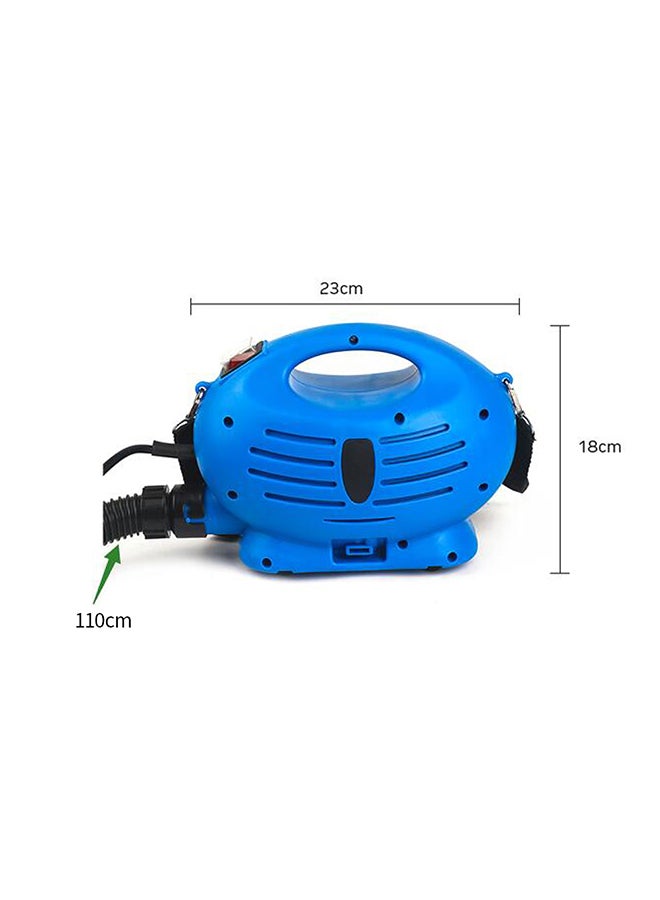 Generic - Paint Sprayer Electric Spray Gun Kit Portable Paint Sprayer Paint Spray Gun Professional Airbrush Mini Spray Machine for Painting Cars Wood Furniture 11V 650W Blue 36.0x22.0x20.0cm - Image 1
