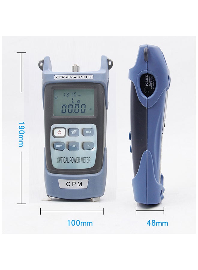 Generic - Fiber Optic Tool Kit Self Calibration Optical Power Meter 10MW Visual Fault Locator Testing Pen Multicolor 25.0x10.0x5.0cm - Image 1