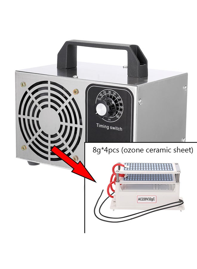 24g/h 220V Portable Ozone Generator Machine Air Filter Purifier Fan For Home Car Formaldehyde Multicolor 30.0x19.0x17.0cm - Image 2