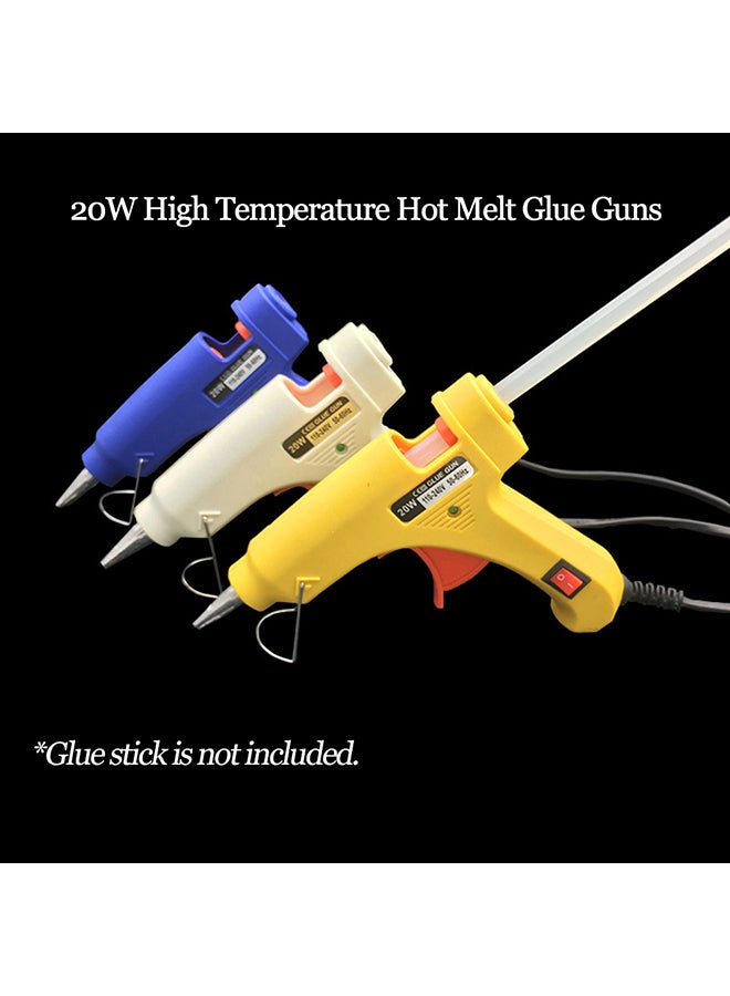 Generic 20W 100V-240V High Temperature Hot Melt   Glue Guns Automatic Temperature Heating   Power Fast Heat Tool for DIY Crafts / Projects   / Fast Home Repairs / Creative Arts White 19.5x15.5x6.0cm  - Image 2