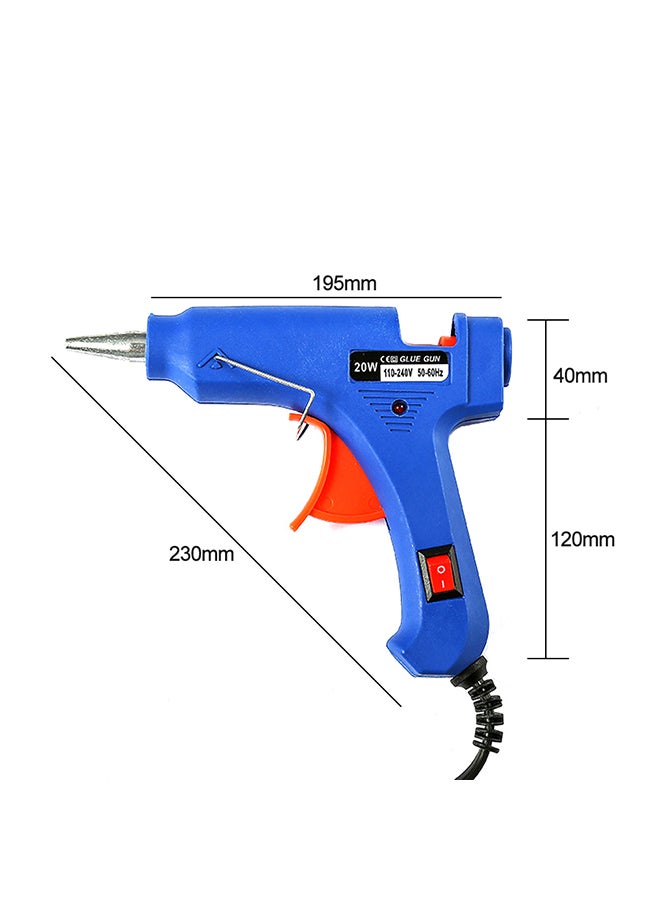 Generic 20W 100V-240V High Temperature Hot Melt   Glue Guns Automatic Temperature Heating   Power Fast Heat Tool for DIY Crafts / Projects   / Fast Home Repairs / Creative Arts White 19.5x15.5x6.0cm  - Image 3