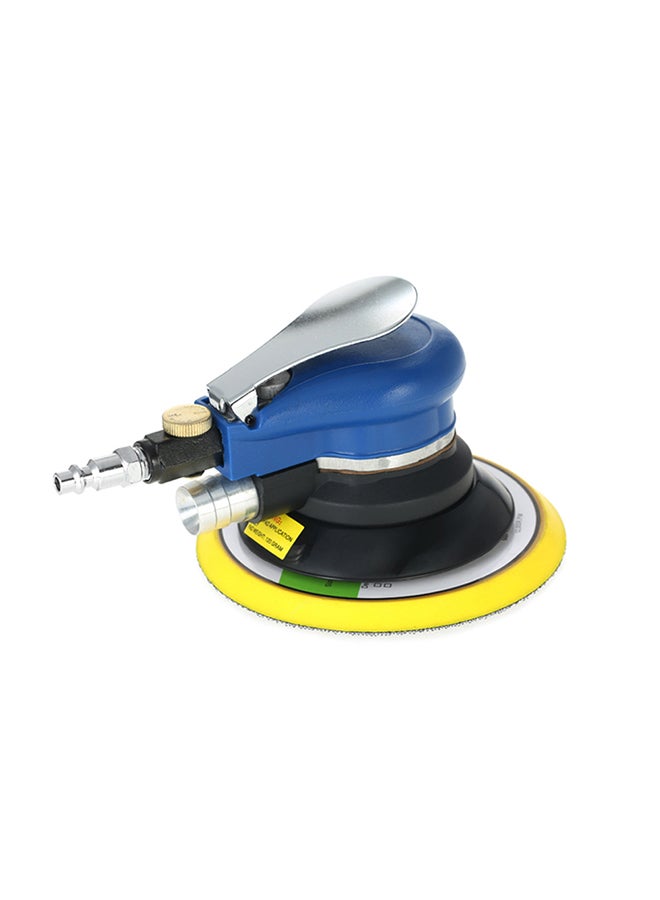 Generic 6 Inches 10000RPM Dual Action Pneumatic Air Sander Car Paint Care Tool Polishing Machine Electric Woodworking Grinder Polisher blue 23.0x16.0x12.0cm  - Image 1