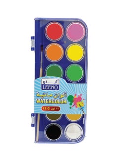 LEENO Water Color 12 Colors Multicolour  - Image 1