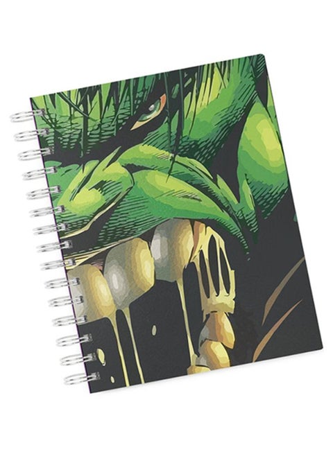 A4 Bad Hulk Hard Notebook Multicolour