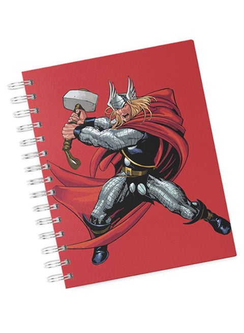 A4 Thor Action Hard Notebook Multicolour