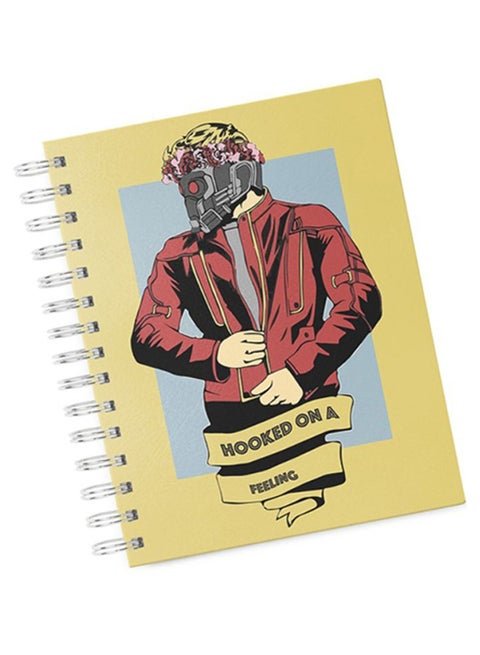 A4 Guardians Of The Galaxy Hard Notebook Multicolour