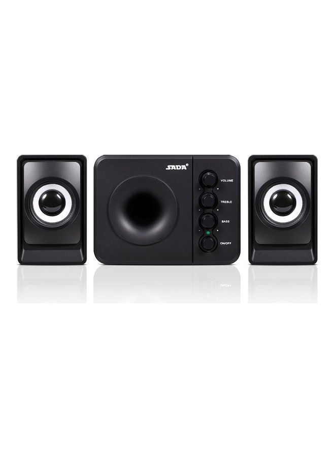 D-205 Active Computer Speaker Black - Image 1