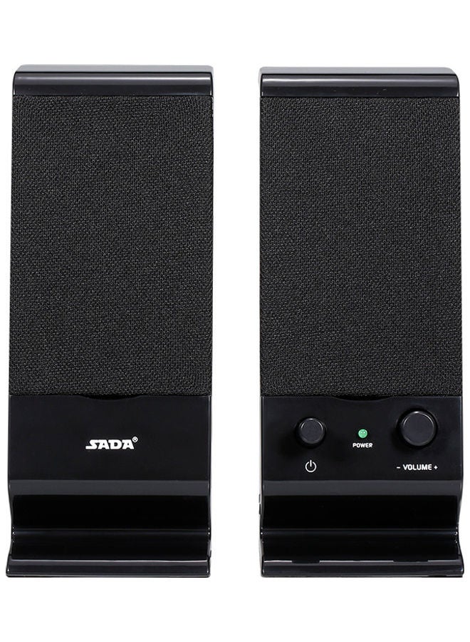 V-112 Active Computer Speaker Black  - Image 1