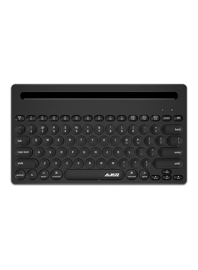 Ajazz Ergonomic 2.4GHz Wireless 79 Keys Dual-Mode Keyboard Black