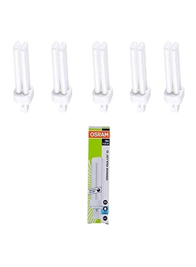 OSRAM Long Lasting Home Decorative High Quality and Durable Fluorescent Lamp Rectangle Shape 2 Pin CFL Bulb - 18 W white 25.4 x 25.4 x 25.4cm - Image 2