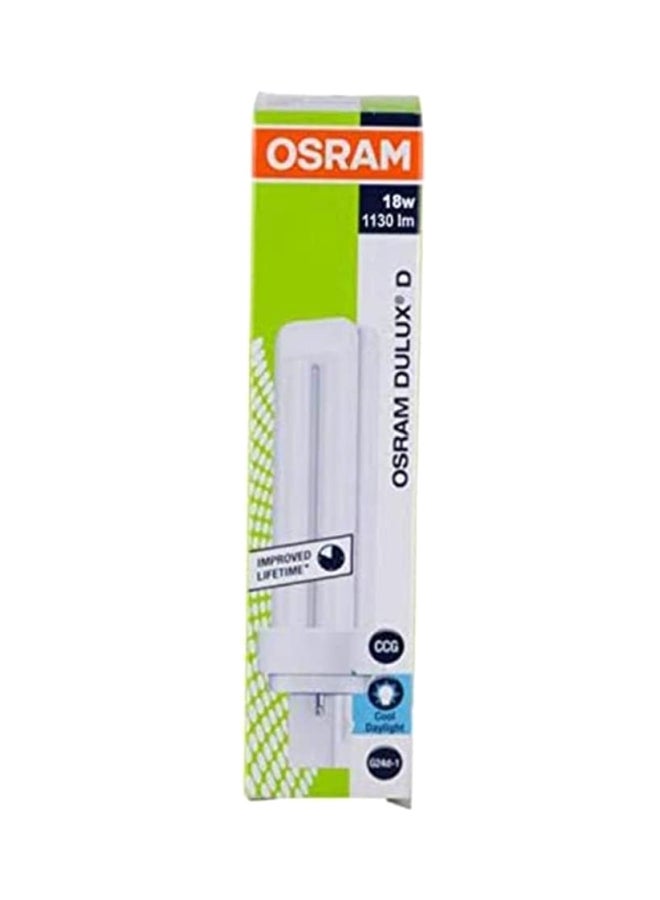 OSRAM Long Lasting Home Decorative High Quality and Durable Fluorescent Lamp Rectangle Shape 2 Pin CFL Bulb - 18 W white 25.4 x 25.4 x 25.4cm - Image 3