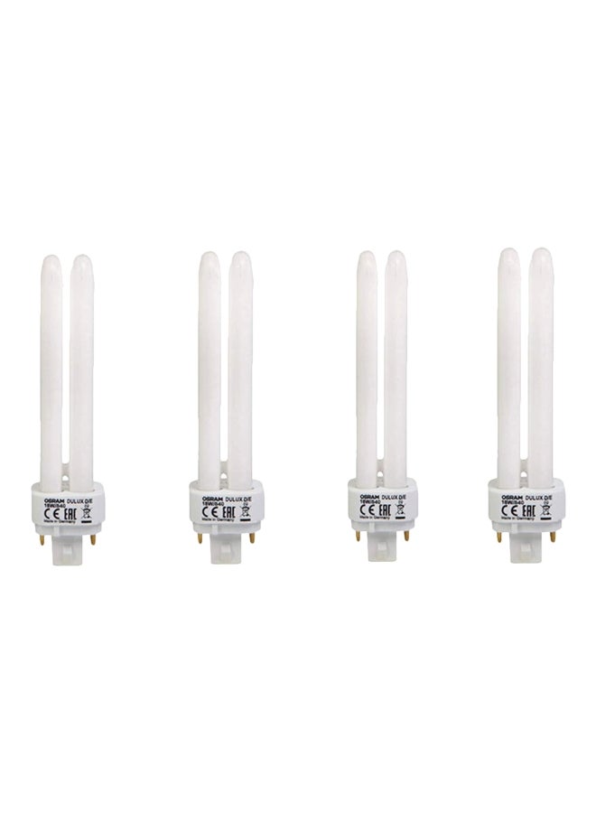 OSRAM Long Lasting Home Decorative High Quality and Durable Fluorescent Lamp Energy Saver 2 Pin CFL Bulb - 18 W white 25.4 x 25.4 x 25.4cm - Image 1