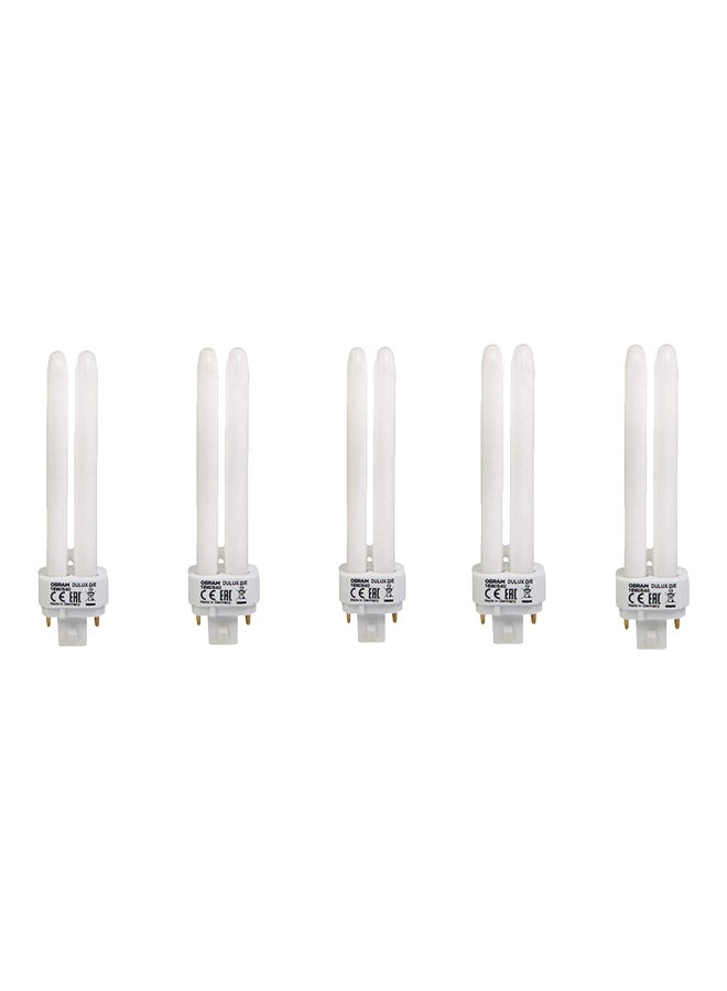 Osram Long Lasting Home Decorative High Quality and Durable Fluorescent Lamp Energy Saver 2 Pin CFL Bulb - 18 W white 25.4 x 25.4 x 25.4cm  - Image 1