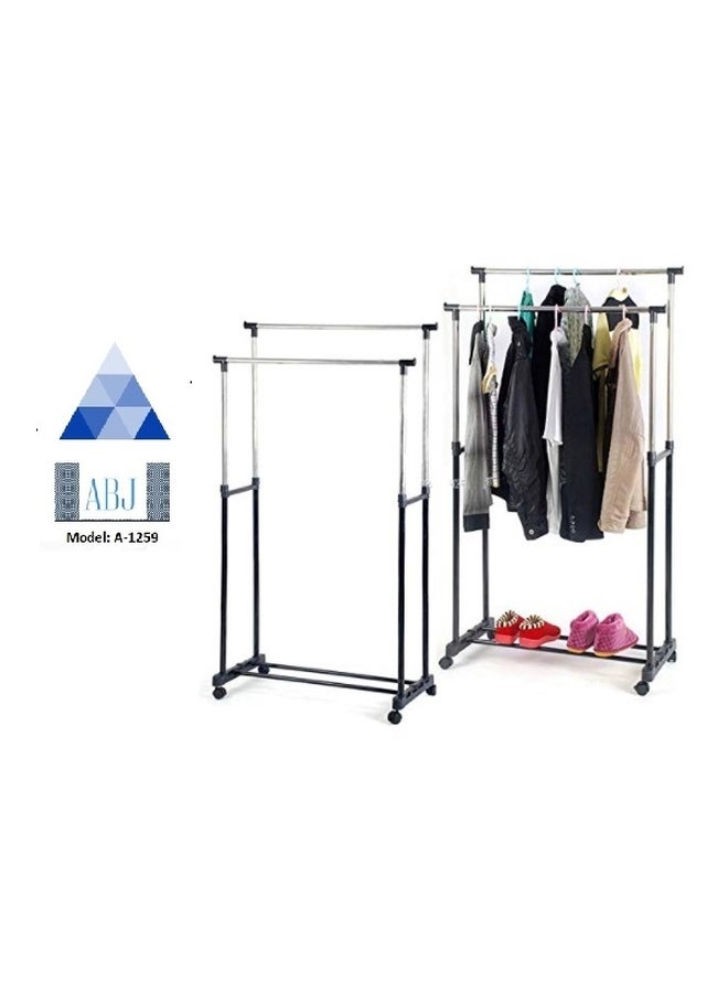 ABJ Clothing Double Rack - Model (ABJ-1259) Multicolour 10kg - Image 4
