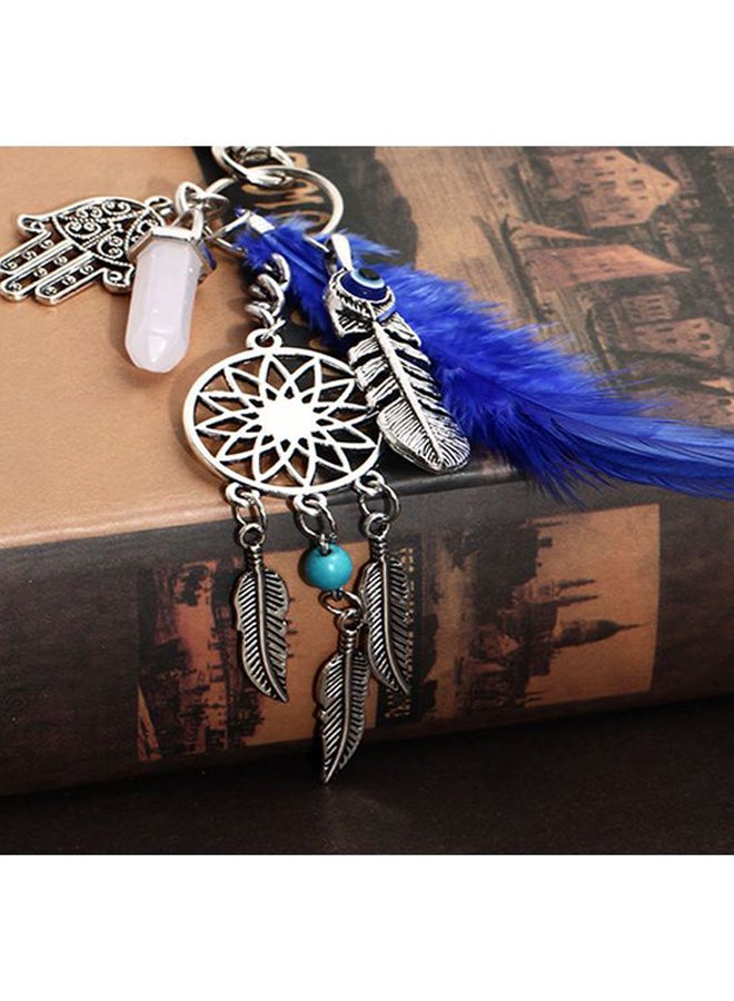 Boho Dream Catcher Keychain - Image 2