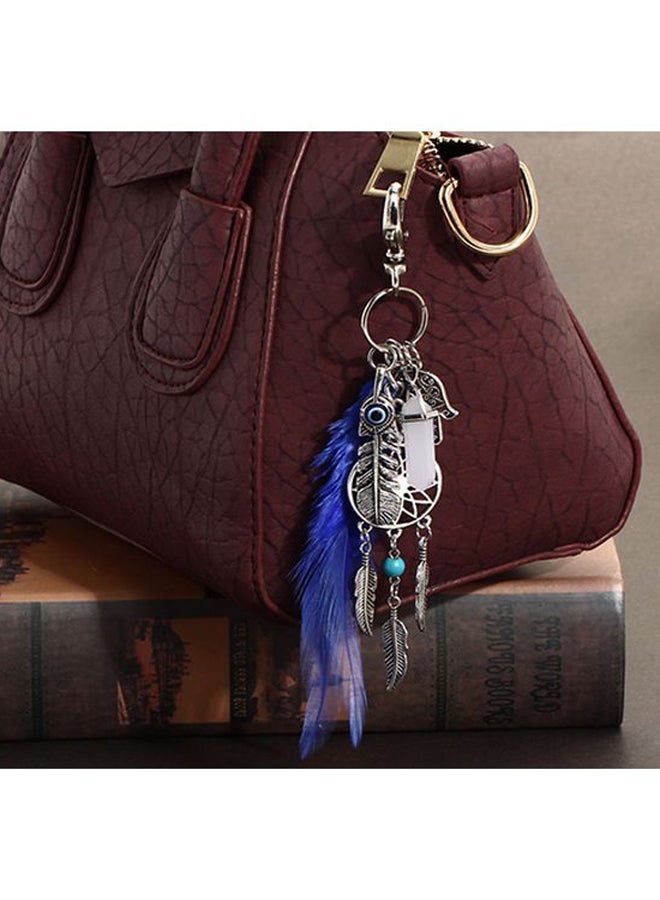 Boho Dream Catcher Keychain - Image 3