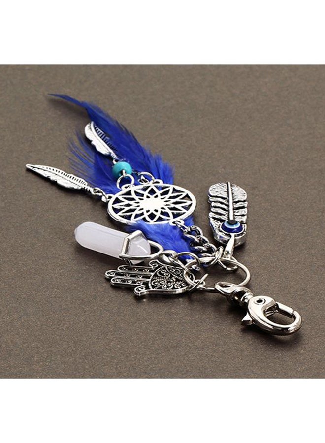Boho Dream Catcher Keychain - Image 4