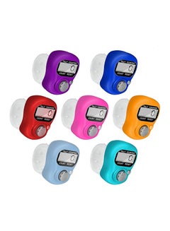 Generic 7-Piece 5 Digit LCD Electronic Digital Display Hand Counter Multicolour  - Image 1
