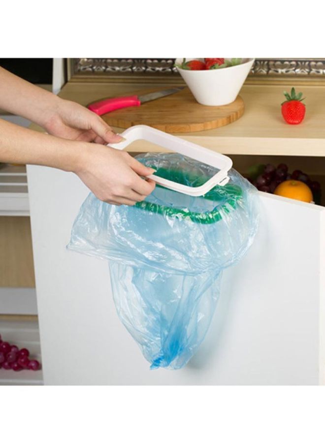 CABINA HOME Garbage Bag Holder White/Green 22.6x3.2x12.6cm - Image 2