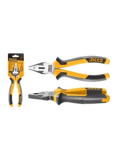 INGCO 3-Piece Heavy Leverage Pliers Set Silver/Yellow/Black  - Image 2