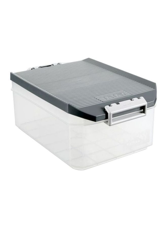 Storage Box Light Grey 192x297x124cm