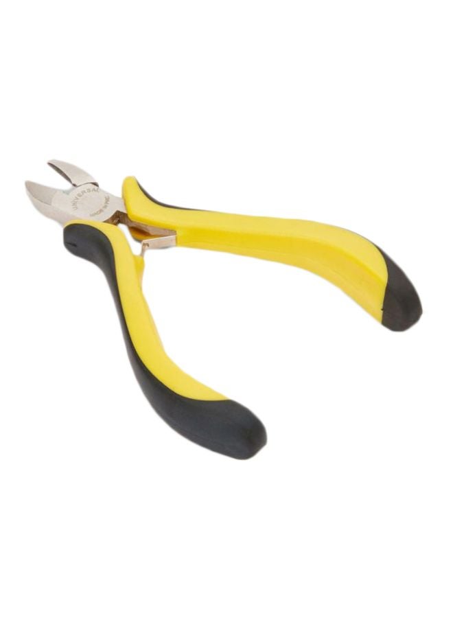 UNIVERSAL Side Cutter Mini Plier Yellow/Black 4.5inch  - Image 1