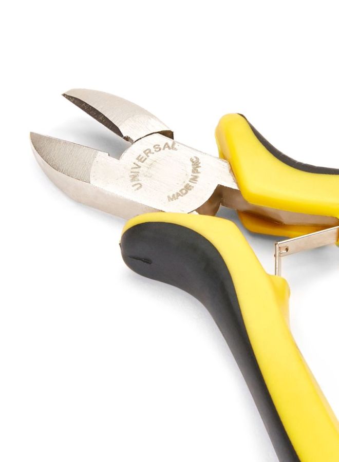 UNIVERSAL Side Cutter Mini Plier Yellow/Black 4.5inch  - Image 3