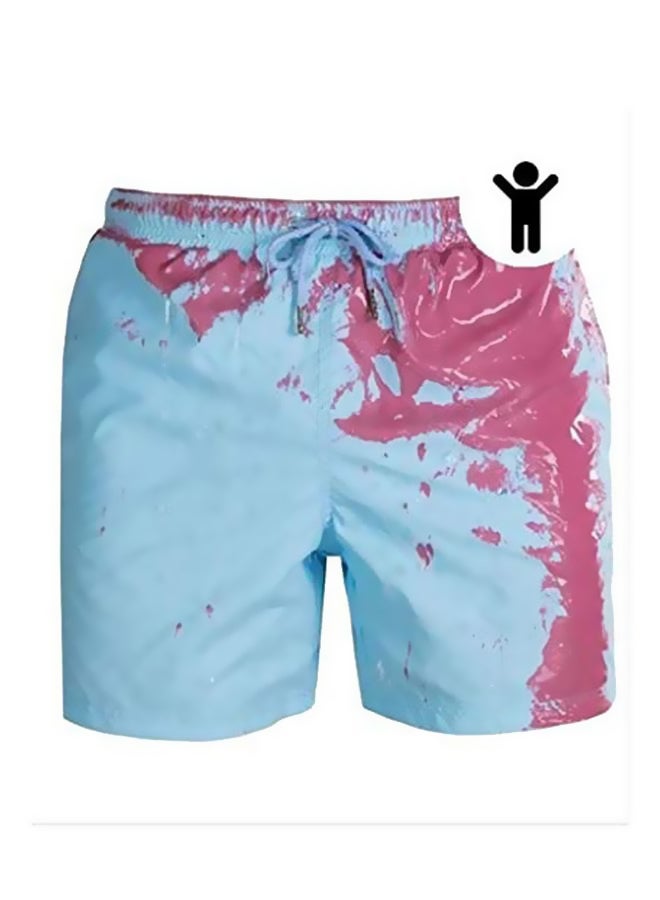 10 Pack Colour-Changing Beach Shorts Blue/Pink  - Image 2