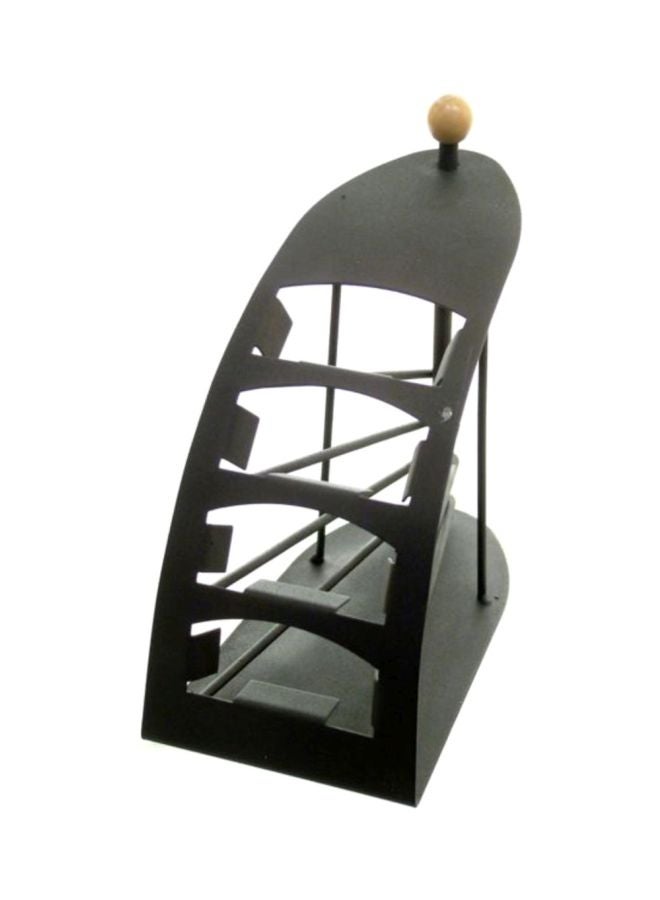 Feelings Remote Control Holder Organizer Black - Image 1