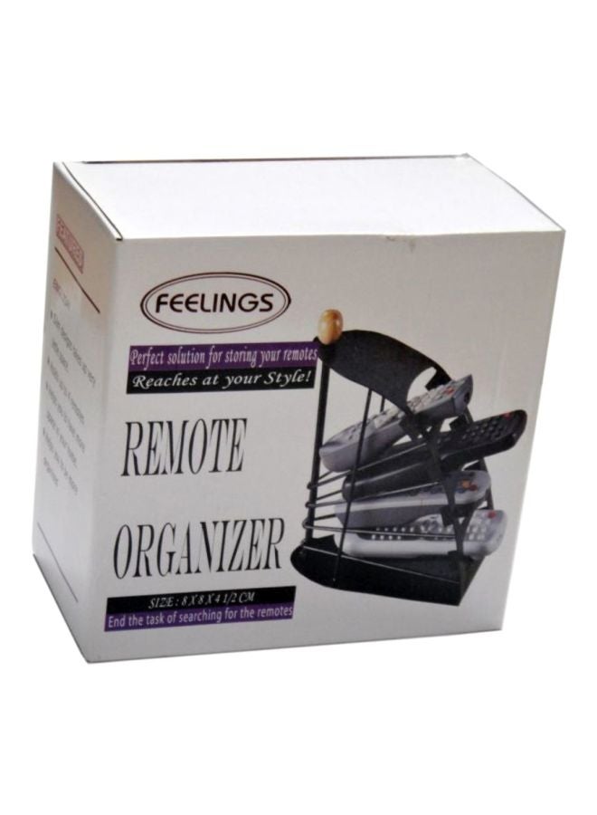 Feelings Remote Control Holder Organizer Black - Image 5