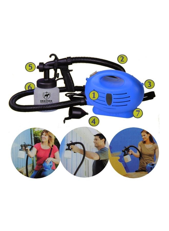 PAiNT zoom - 650W Electric Portable Paint Sprayer Machine Black/Blue - Image 1
