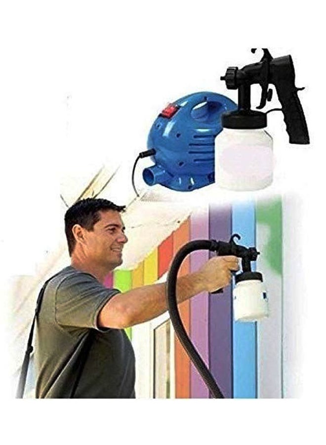PAiNT zoom - 650W Electric Portable Paint Sprayer Machine Black/Blue - Image 1